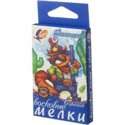Луч Мелки восковые 6 цв. «Фантазия» (круглые) на масляной основе
