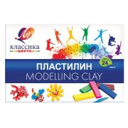 Луч Пластилин «Классика» 24 цв в коррексе
