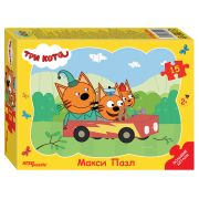 Степ Пазл Контурный Макси-пазл 15 эл. «Три кота» (АО «СТС»)