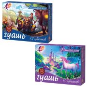 Луч Гуашь 12цв,«Фантазия», 15 мл,