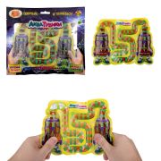 1TOY Игрушка антистресс Акватубики Бодрячок: Энергия Монстра переливайка Т25793