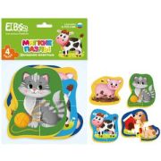 El`BaSco toys Мягкие пазлы «Домашние животные»