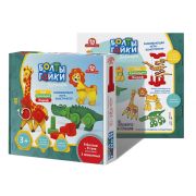 Эники Беники Игра-конструктор «Болты и Гайки. Зоопарк» тип 2