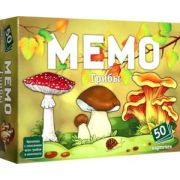 Нескучные игры Мемо «Грибы» (50 карточек)