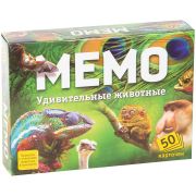 Нескучные игры Мемо «Удивительные животные»