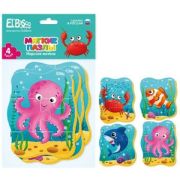 El`BaSco toys Мягкие пазлы «Морские жители»
