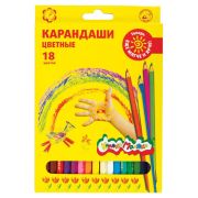 Каляка-Маляка Карандаши цветные 18 цв.