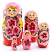 РНИ Матрешка 5 в 1 (расписная)