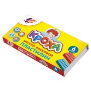 Луч Пластилин мягкий 6цв. «Кроха»