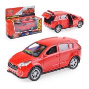 Технопарк Машина металл. Kia Sportage 12см,(открыв. двери, красный) инерц., в коробке