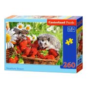 Castorland Пазл 260 эл. «Ежик и клубника»